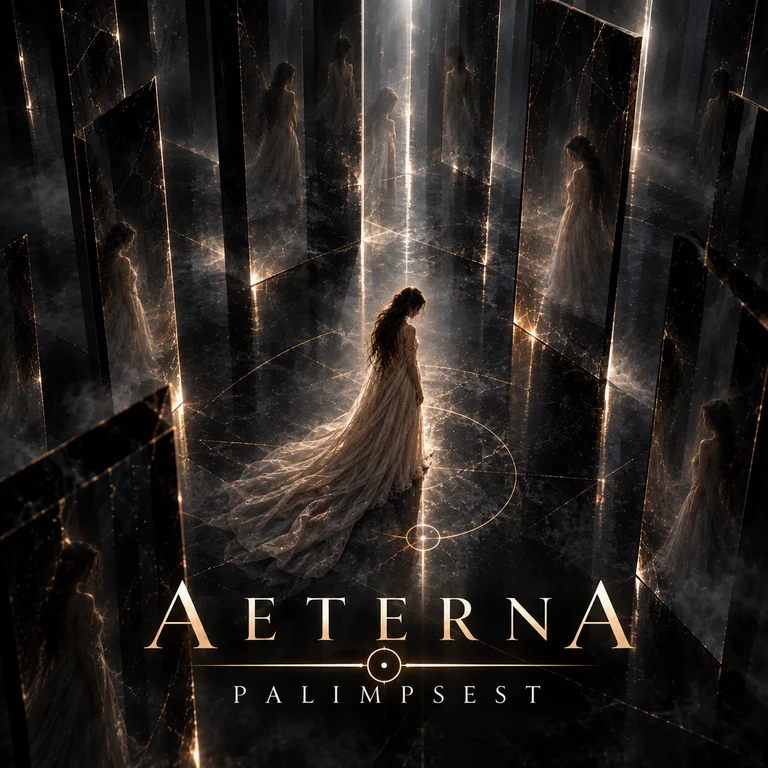 Palimpsest single artwork from AETERNA The Stone Codex.