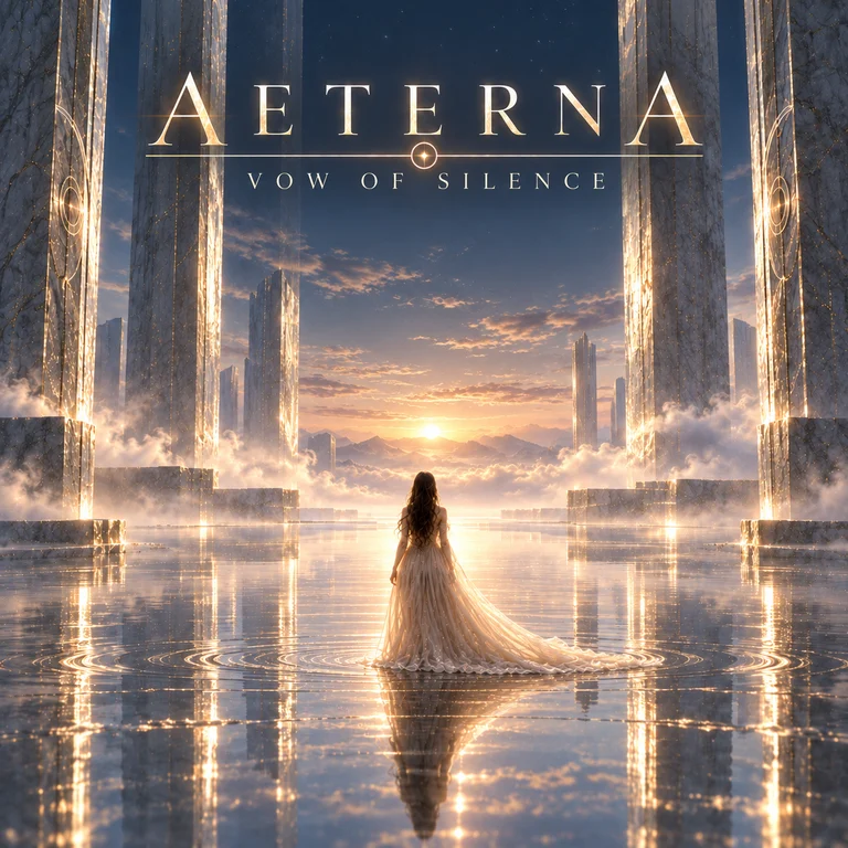 Vow of Silence single artwork from AETERNA The Stone Codex.