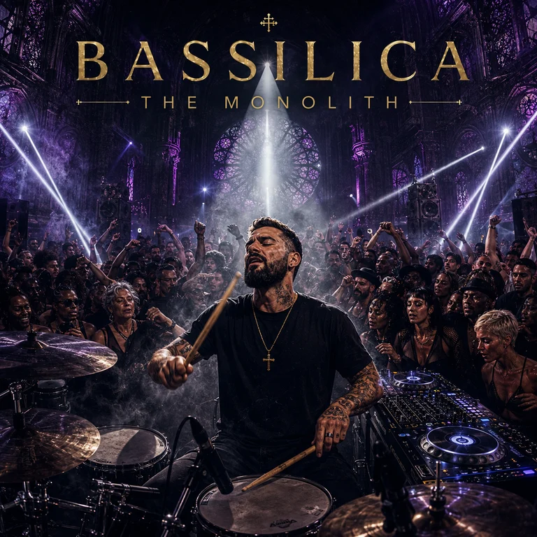 The Monolith single artwork by Bassilica from Midnight Mass.