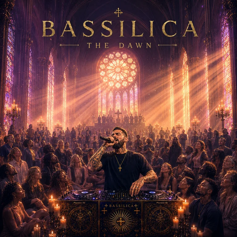 The Dawn single artwork by Bassilica from Midnight Mass.