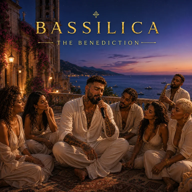 The Benediction single artwork by Bassilica from Midnight Mass.