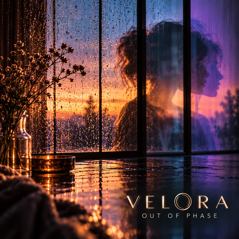 VELORA Out of Phase official track artwork.