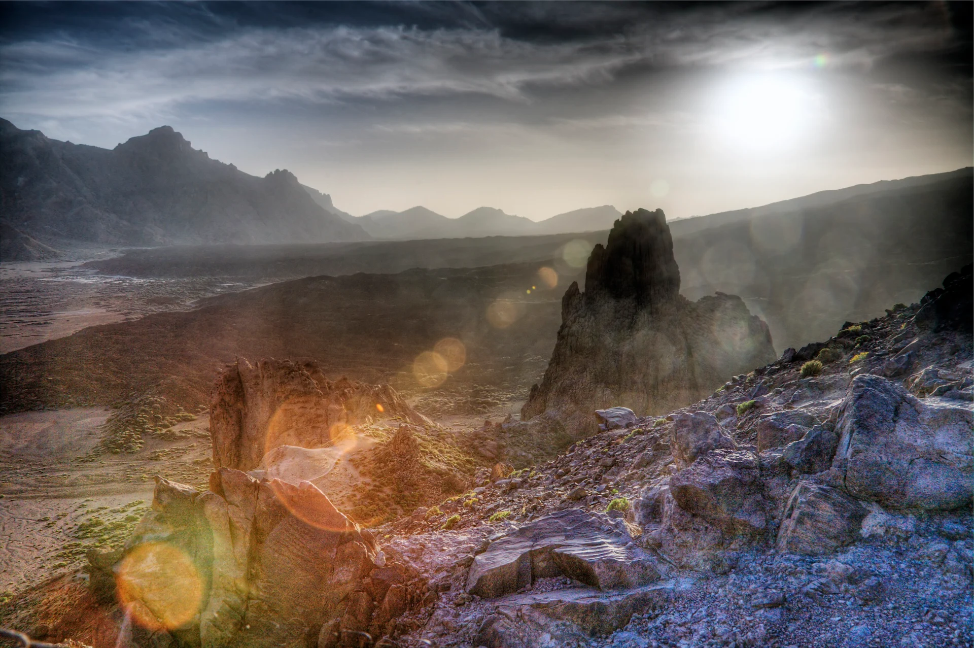 Atmospheric landscape photograph titled Alienscape.