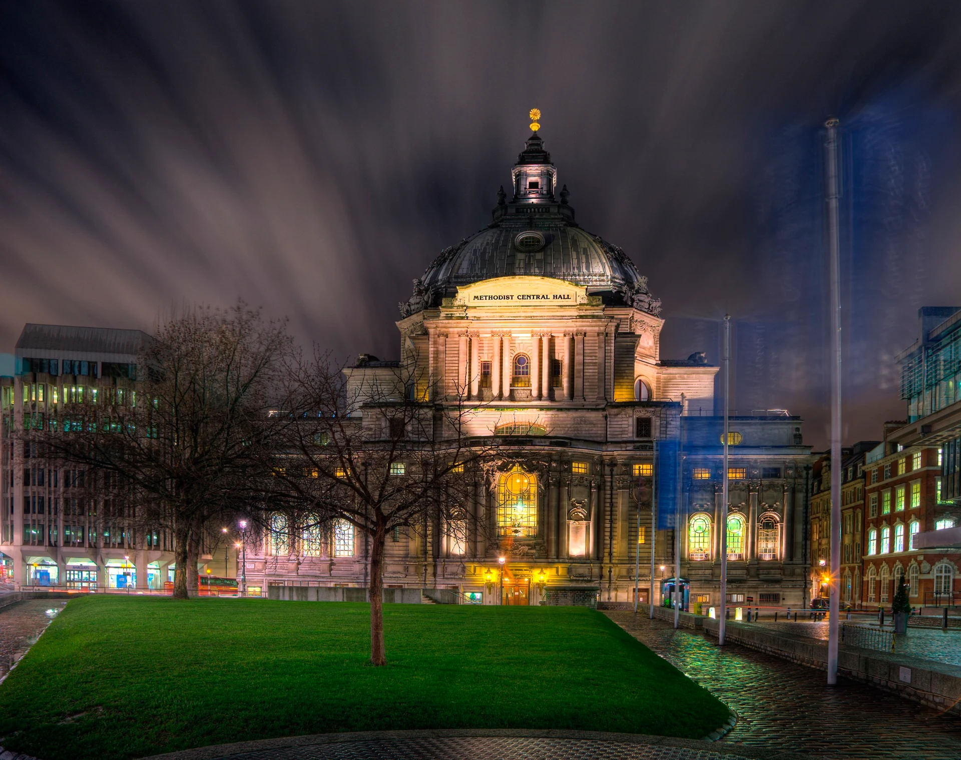 Methodist Central Hall in London photographed by Marc Pinter.
